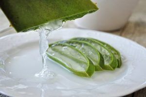 aloe vera gel in hair Aloe Vera Gel for Skin & Hair